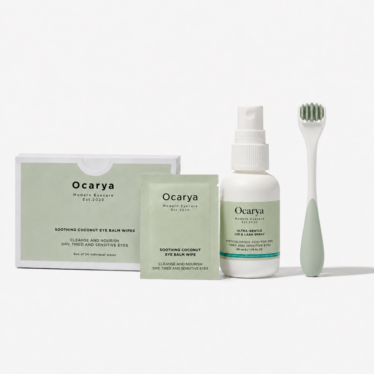 Kit Higiene Ocular · 3 Pasos