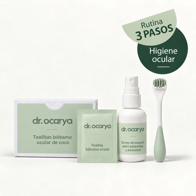 Kit Higiene Ocular · 3 Pasos
