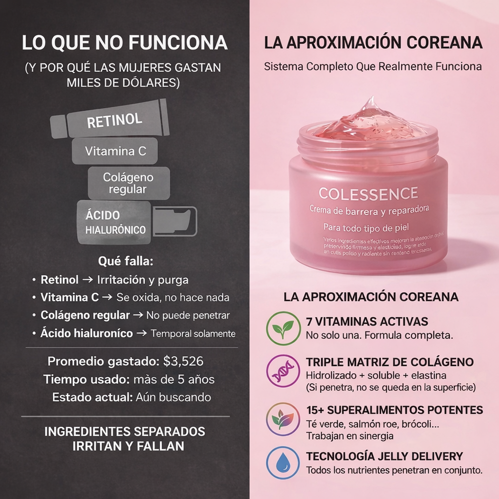 Colessence - Crema reparadora con colágeno y niacinamida
